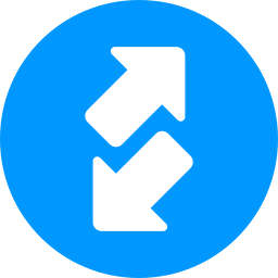 pfeile nach links und rechts icon