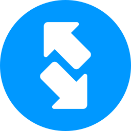 Left and right arrows icon