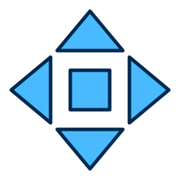 Four arrows icon