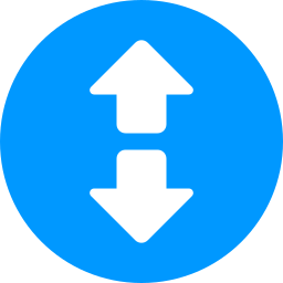 Up and down arrow icon