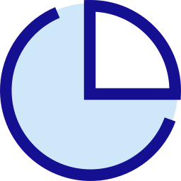 diagramme circulaire Icône