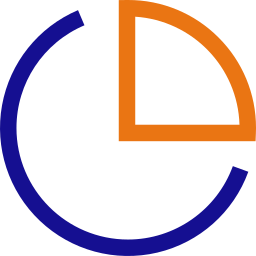 diagramme circulaire Icône