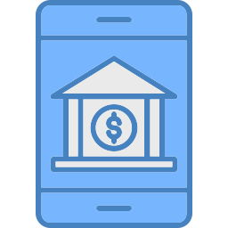 aplicación bancaria icono