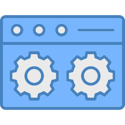 paramétrage du site web Icône