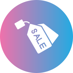 Sale tag icon