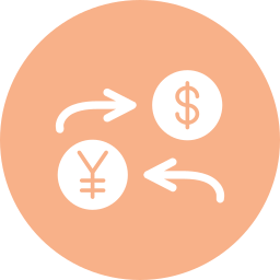 Currency exchange icon