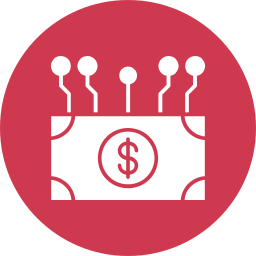 Digital money icon