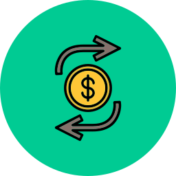 Funds transfer icon