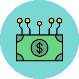 Digital money icon