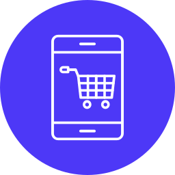 Mobile commerce icon