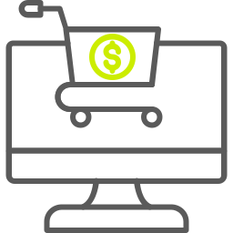 e-commerce icoon