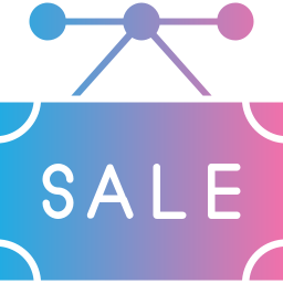 Sale sign icon