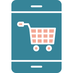 Mobile commerce icon