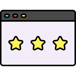 Web rating icon