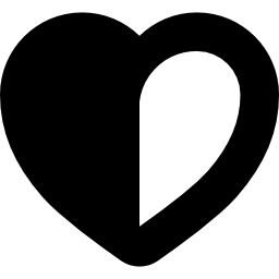 Половина сердца иконка