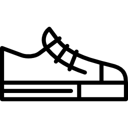 zapatillas bajas icono
