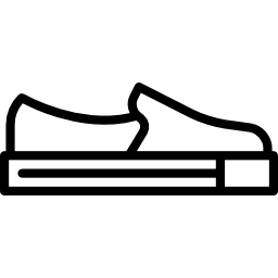 Слипоны на обуви иконка