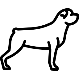 rottweiler icoon