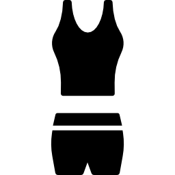 Женский спортивный костюм иконка