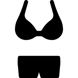 vêtements de lingerie Icône