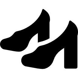 scarpe con tacco alto icona
