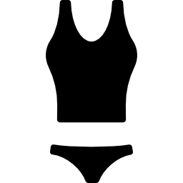 lencería femenina icono