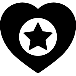 corazón favorito icono