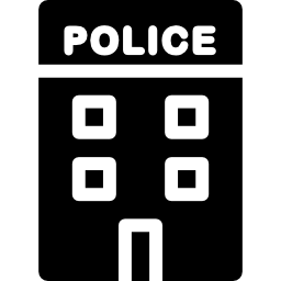 delegacia de polícia Ícone