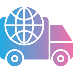 Worldwide delivery icon