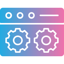 paramétrage du site web Icône