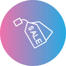 Sale tag icon