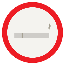 zone fumeur Icône