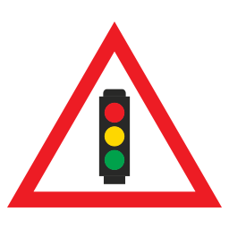semáforo icono
