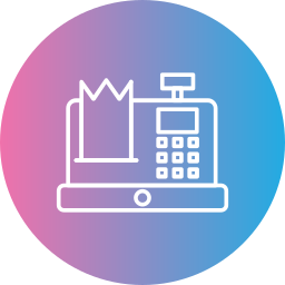 Cash register icon