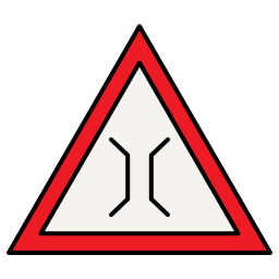 Narrow bridge icon