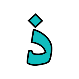 Arabic symbol icon