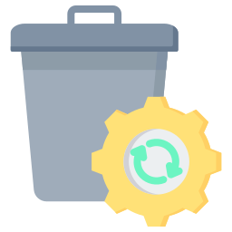 gestione dei rifiuti icona