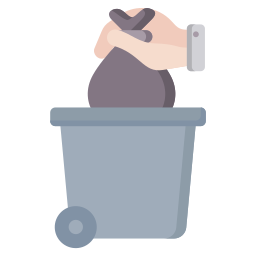 Сборщик мусора иконка