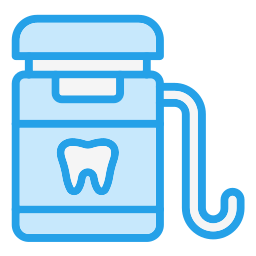 Dental floss icon