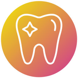 Dental cleaning icon