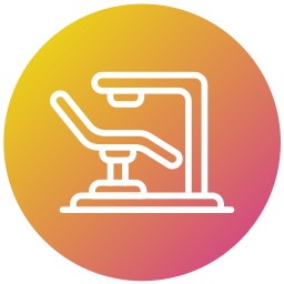 Dentist chair icon