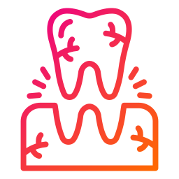 Tooth extraction icon