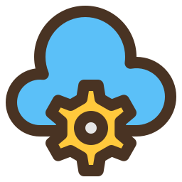 configuración de la nube icono