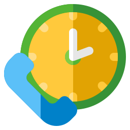 Time call icon