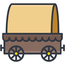Circus car icon