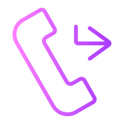 Call forwarding icon