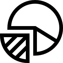 diagramme circulaire Icône