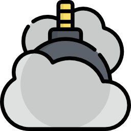 Smoke bomb icon