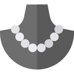 collar de perlas icono