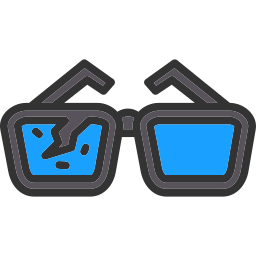 Reading glasses icon